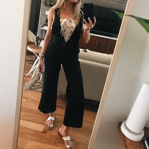 Free People A Line Overalls, sz 0